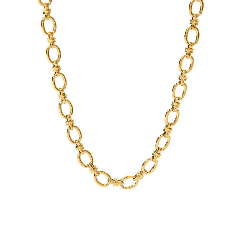 Necklace-Fashion Women's 18K Gold Plated-Gold or Silver