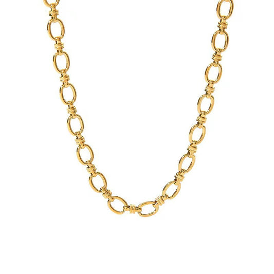 Necklace-Fashion Women's 18K Gold Plated-Gold or Silver