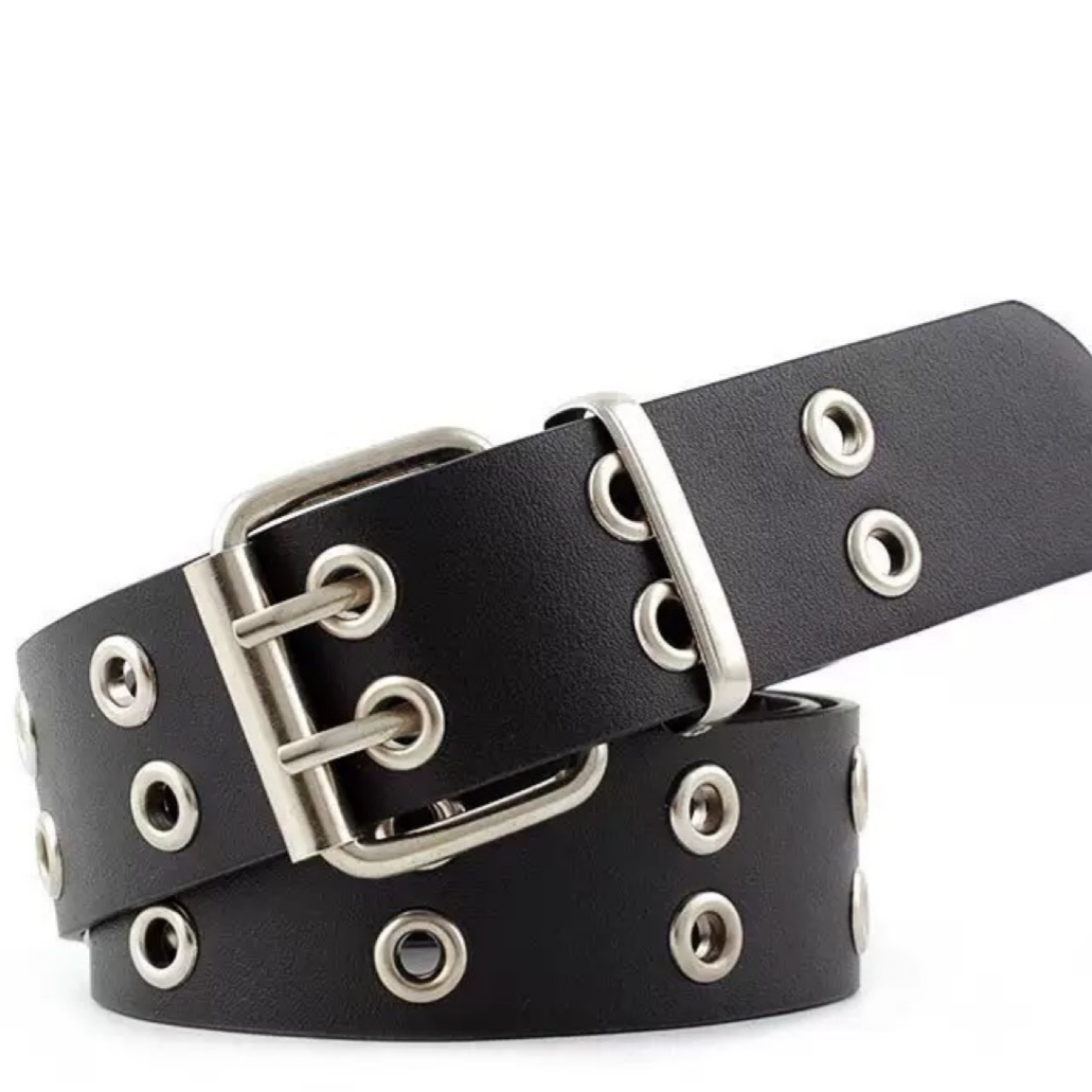 Women's leather belt