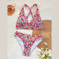 Swimsuit-Floral Two-Piece