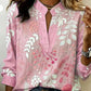 Blouse-Linen Style Pullover