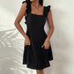 Dress-Beach Ruffle Sleeve