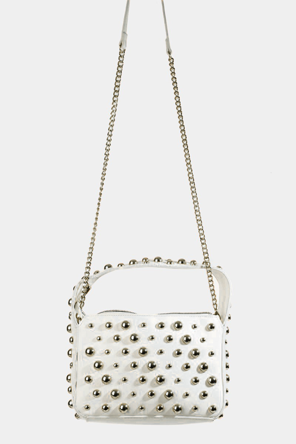 Bag-Fame Ball Studded Square