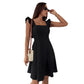 Dress-Beach Ruffle Sleeve