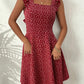 Dress-Beach Ruffle Sleeve