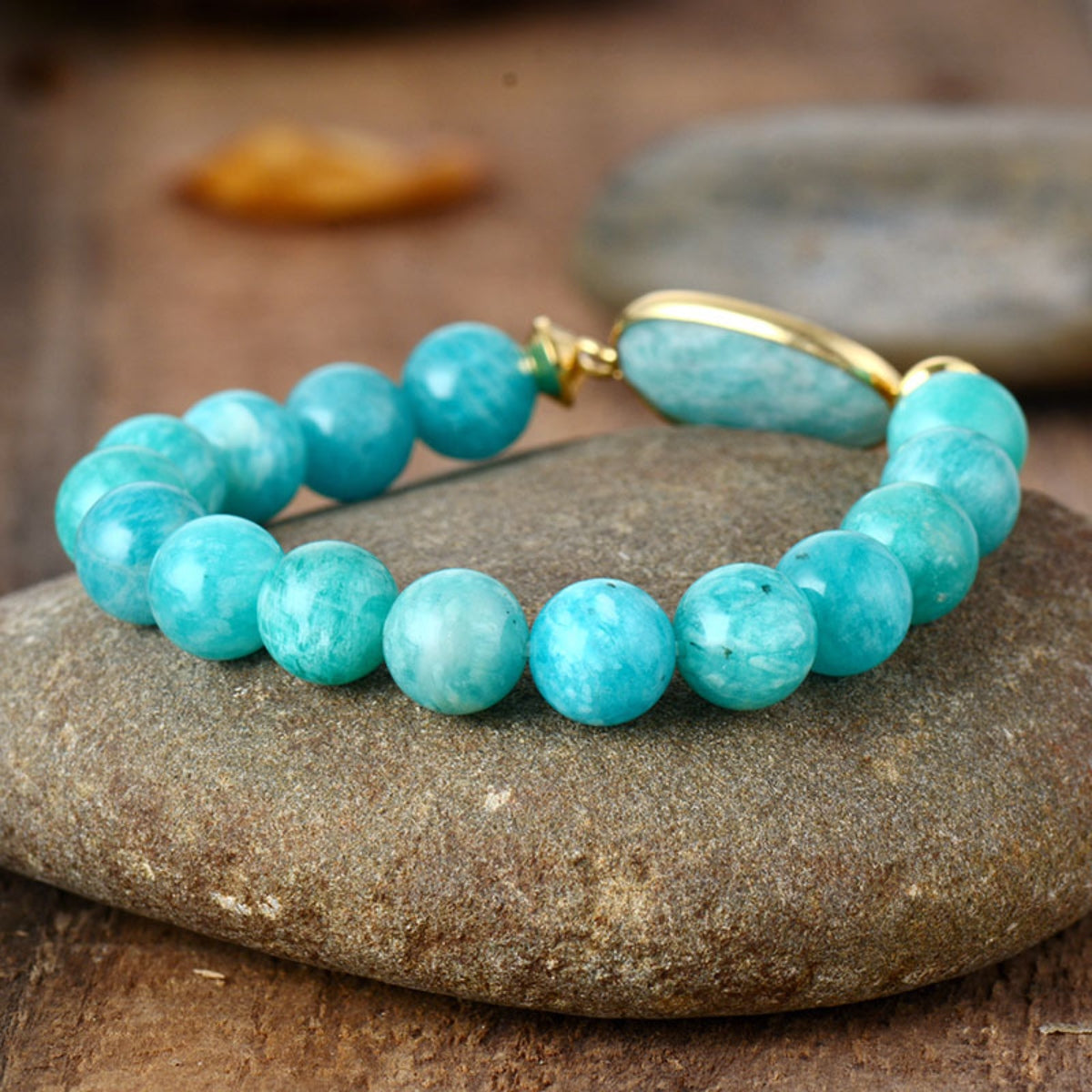 Bracelet-Natural Stone Beaded